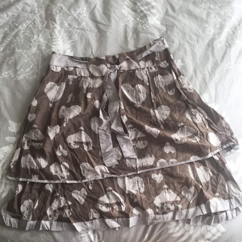 Cute french heart skirt